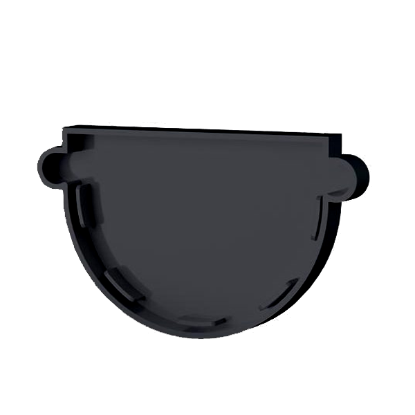 Lot de 2 supports gouttière extensible D20 110-150 mm doré - LUANCE