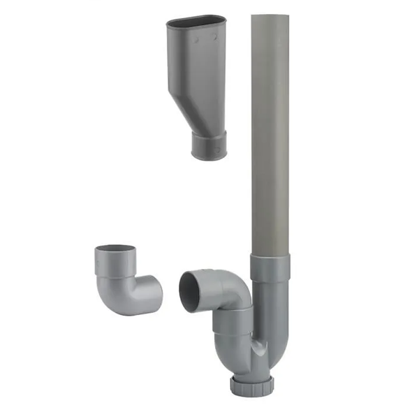 Sollbry 2 Pieces Tuyau De Machine à Laver, Flexible D'évacuation Universel, Compris Support Et Colliers De Serrage, Rallonge De Tuyau De Vidange Pour Tuyau, Pour Machine à Laver Et Lave-Vaisselle (2M