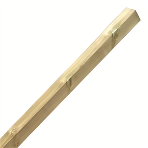 Bois d'ossature en Pin - raboté 4 faces AA - Traité Classe 4 Vert - 90 MM x 90 MM - longueur 3,00 M