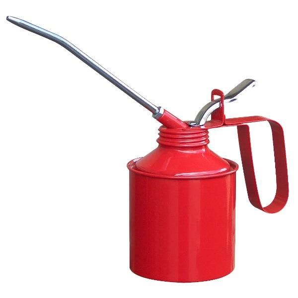 Burette à huile métallique 250 ml rouge Sodise 10343