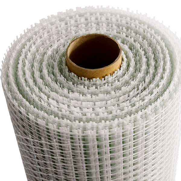 Treillis fibre de verre pour enduit de façade Ornea maille 4 x 4 mm Rouleau de 1,10 M x 50,00 M
