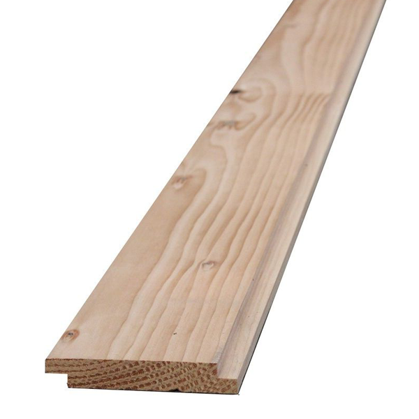 Volige mi-bois sapin rabotée 1 face - Traitée Classe 2 Incolore - 15 MM x 180 MM - L.4,50 M