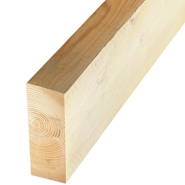 Bastaing en sapin traité classe 2 - bois de charpente - 175 MM x 63 MM - longueur 3,00 M