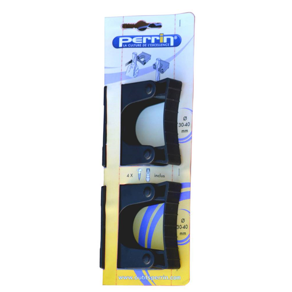 Porte outils 30 à 40 mm Perrin lot de 2 crochets 003014