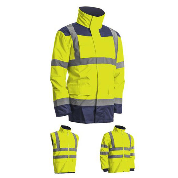 Parka haute-visibilité Kanata 4/1 Euro-Protection jaune fluorescent TXL