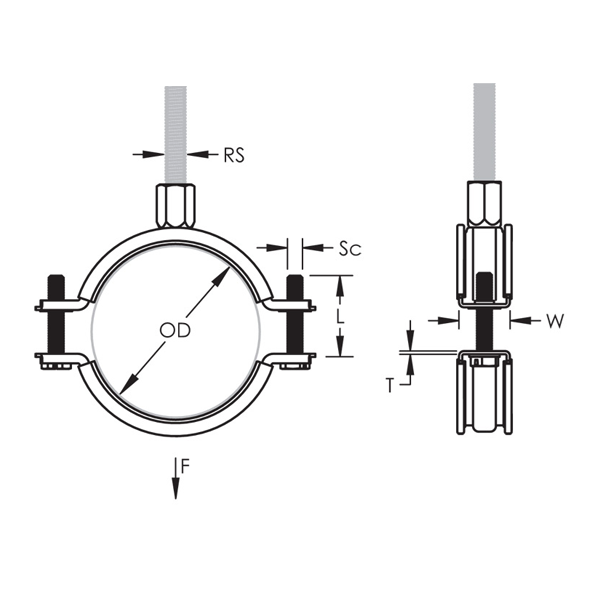 Lot De 20 Colliers De Serrage De Type R En Acier Inoxydable, Attaches