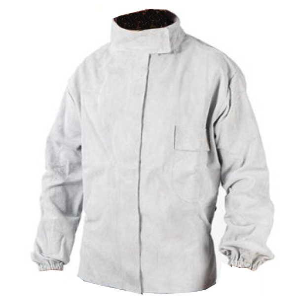 Veste de cuir croûte soudeur unique XL 75 cm EURO PROTECTION 57455