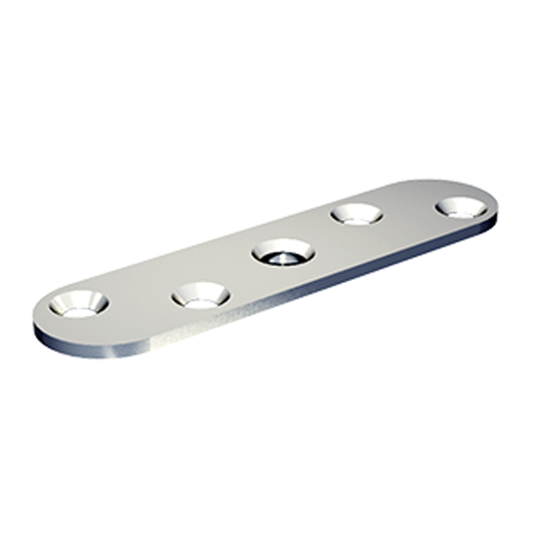 Bride De Transition Turbo Inox T6 Simple - 3 OD Avec Trou Taraudé 3/8-16, Garantie à Vie