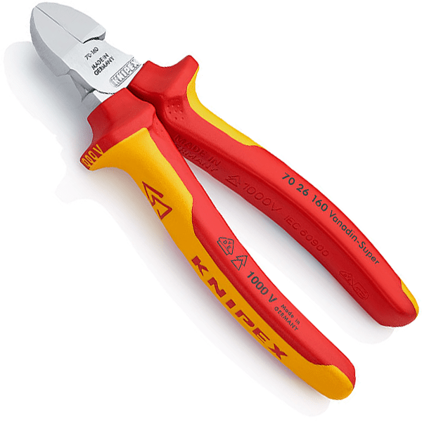 Pince Coupante Isolée RICHMANN C7049 - 180 Mm - 1000V VDE - Allemagne
