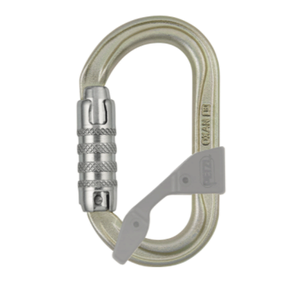 Mousquetons à Vis Ovale Avec Strass UNICRAFTALE - Lot De 4 En Acier Inoxydable Doré 21mm
