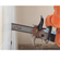 Tronçonneuse à béton électrique ATDV E-SAW 220 V avec guide et chaîne diamantée de 30 cm