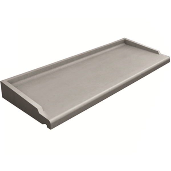 Appui de baie ou de fenêtre ABS 2 monobloc gris 35,5 CM x 68 CM — free download