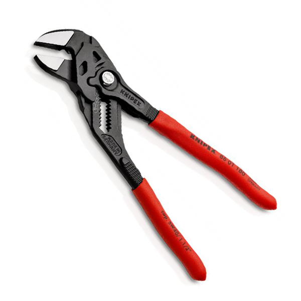 Pince clé gainée Knipex longueur 300 mm Diamètre maxi 60 mm 86 03 300