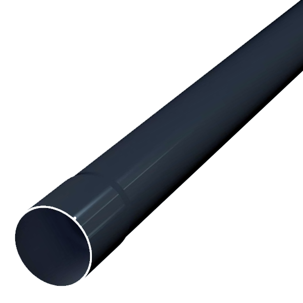 Raccord Gouttière PVC INEFA 75 Mm Anthracite – Compatible Gamme INEFA, Montage Facile