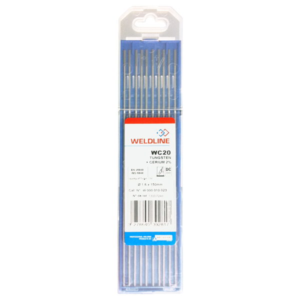 Électrode De Soudage TIG Tungstène Blanc Zirconié - Diamètre 3,2 Mm X 150 Mm, 0.8% Zr - Pour Poste à Souder AC - Lot Neuf