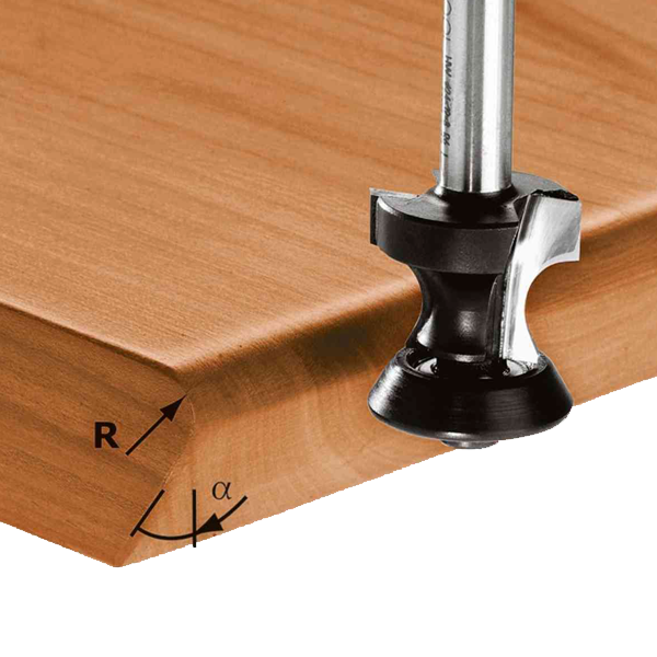 Fraise à Moulurer Plongeante Sidamo | Queue 8mm / Ø22mm | Pour Bois Massif & Décoration Panneaux