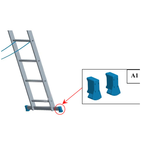 Sabot embase 50 mm x 22 mm pour Starline transformable 2 plans Tubesca ...