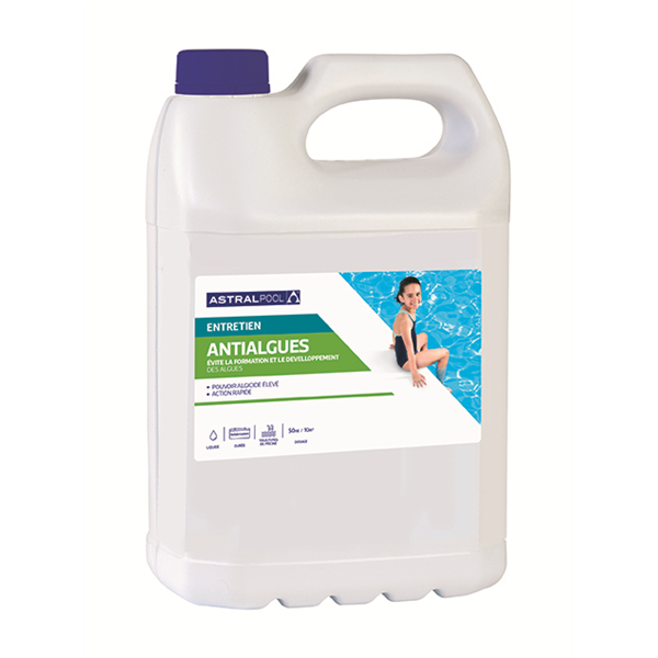 Anti-algues liquide Astralpool pour tout type de piscine - 5 L
