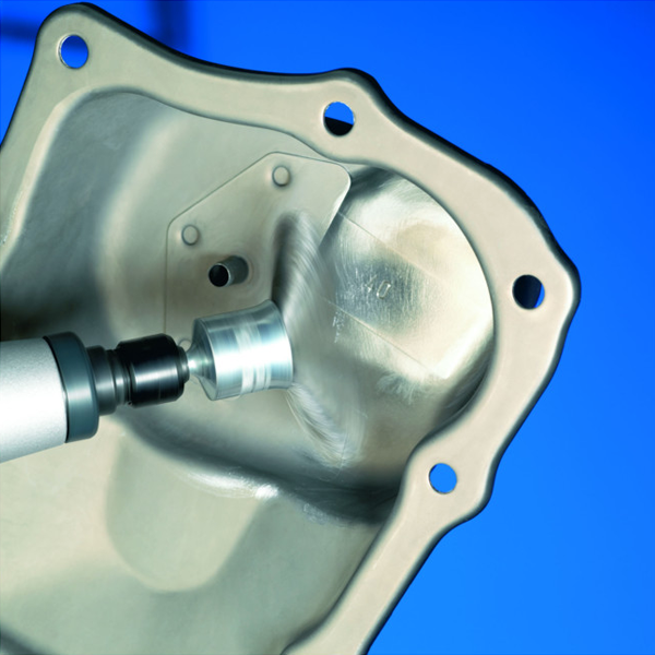 Brosse circulaire abrasive tige 6mm Osborn 100mm Fil acier ondulé