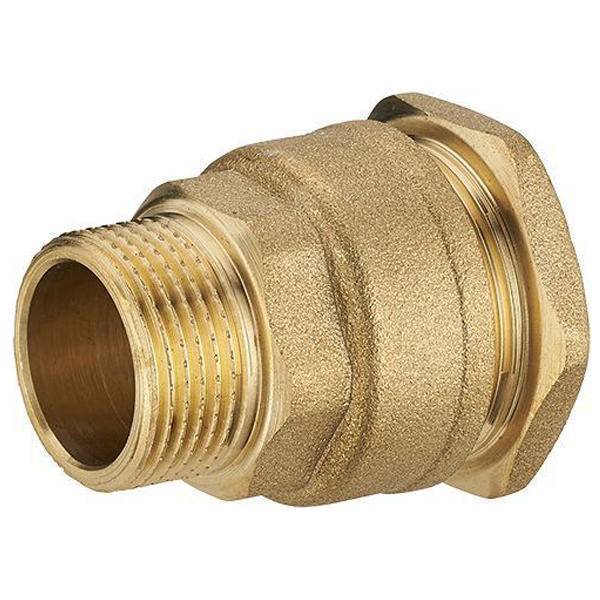 Raccord mâle droit pour tuyau polyéthylène M15 / 21 Diamètre 20 mm Laiton Raccord mâle droit pour tuyau polyéthylène M15 / 21 Diamètre 20 mm Laiton