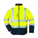 Veste haute visibilité softshell Station Coverguard manches amovibles - Jaune et marine - Taille S