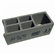 Bloc béton poteau 500x200x200 mm - B60 OBRA - 3 parois 5 trous