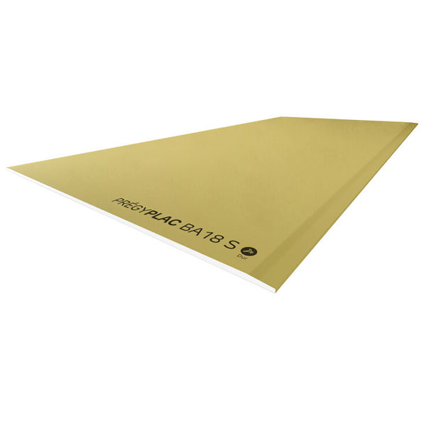 Plaque de plâtre Prégyplac Std BA18 S - 3,00 M x 0,90 M - ép. 18,0 MM