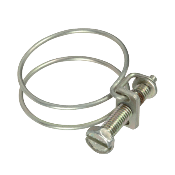 Lot de 2 colliers de serrage en métal pour tuyaux Ø 75-80 mm 