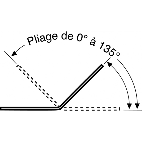 Équerre à angle ajustable 57x86x57 mm Simpson Strong-Tie LS30