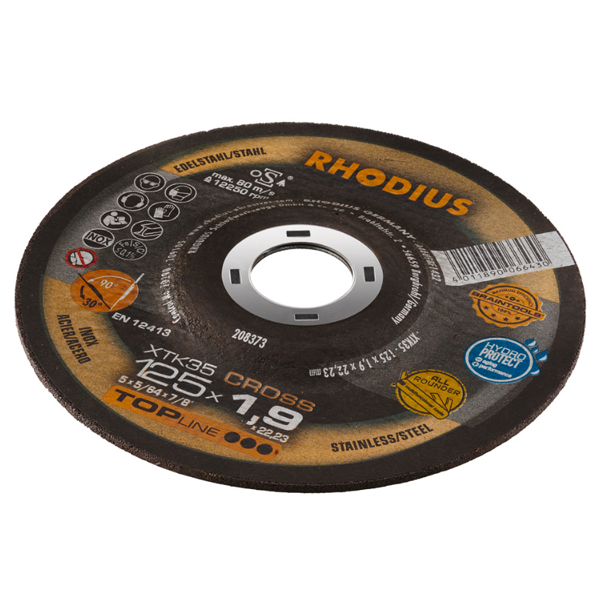 Lot De 5 Disques à Meuler Ocra PRO – 75 X 4,8 X 10 Mm – Métal Et Inox