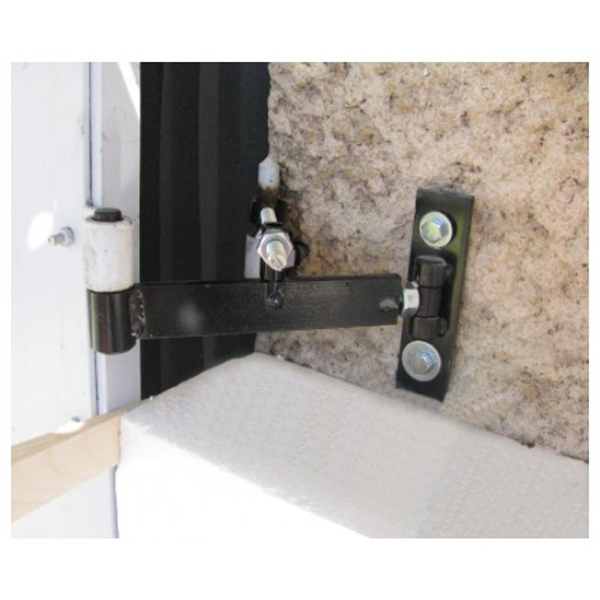 Corps gond déporté isolation extérieure 60160 mm Ø14mm Acier noir