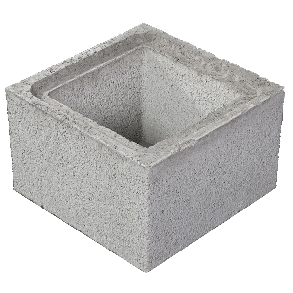 Boisseau en pouzzolane pour conduit de cheminée 30 CM x 30 CM Hauteur — free download