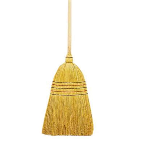 Mini Balai à Main En Paille De Riz Naturel - 12-13 Cm - Balai En Bambou Fait Main - Pour Petits Espaces, Nettoyage Précis