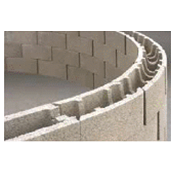 Bloc béton à bancher courbe Varibloc Perin Grand rayon 500 MM x 200 — free download