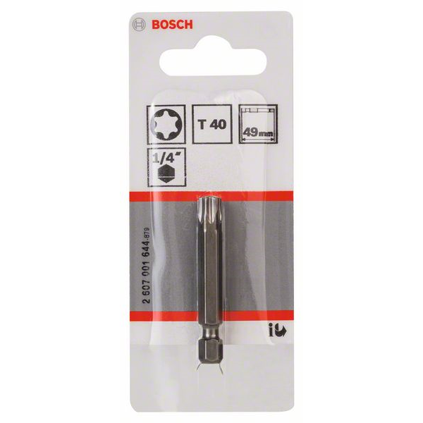 Embout Vissage Torx T27 Bosch 89mm - Qualité Extra-Dure Acier S2 - Pour Visseuse