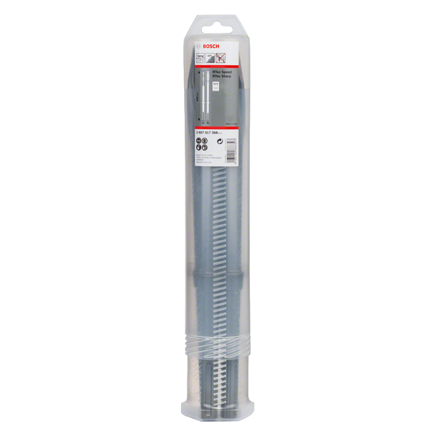 Jeu De 2 Burins SDS Plus Pour Carrelage Et Béton - 22 Et 23 Cm - Acier Allié 40Cr Haute Résistance