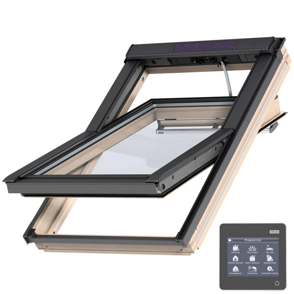Fen tre De Toit Motoris e Velux GGL Integra Solar Tout Confort SK06 fen-tre-de-toit-motoris-e-velux-ggl-integra-solar-tout-confort-sk06