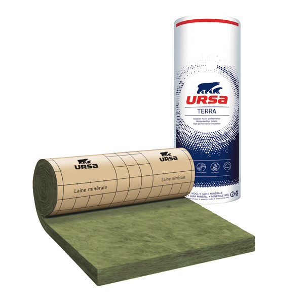 Laine de verre murs et combles PRK 32 revêtu kraft - 120 MM
