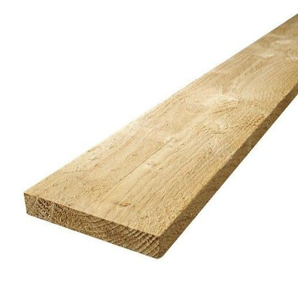 Volige brute en Sapin - Calibrée et Traitée Classe 2 incolore - 18 x 200 mm - longueur 4,00 M
