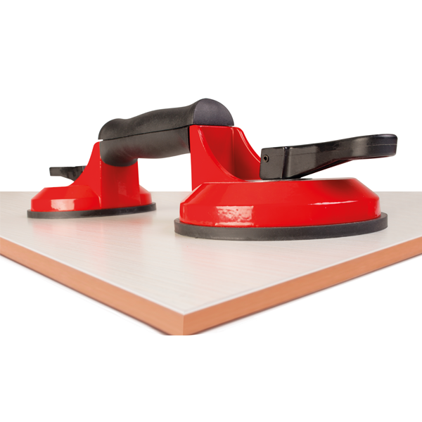 Ventouse double Rubi 66900 pour surface lisse force 55 kg
