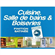 Rouleau de peinture pour boiserie cuisine et salle de bain - Polyamide texturé 7 mm - 180 mm