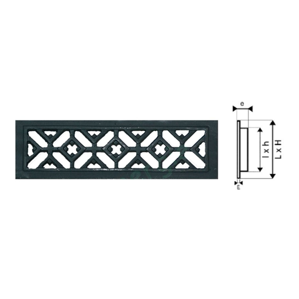 Grille D'aération Noir 60 Mm Pour Chauffage Diesel Stationnaire Ou Climatiseur - Rotative 360°, Façade Amovible - Installation Facile