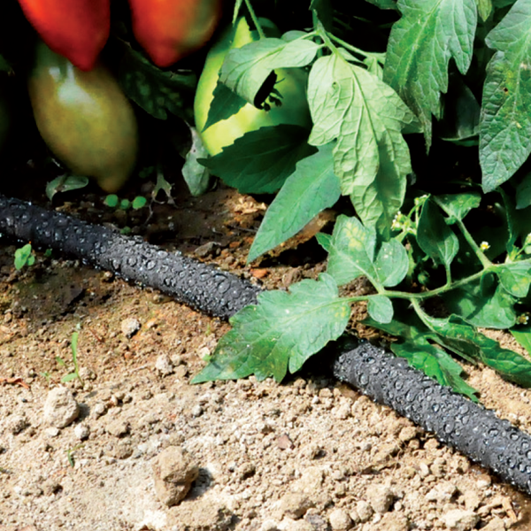 Tuyau poreux 13x16 mm arrosage GAG enterré avec raccords 25m Noir — free download
