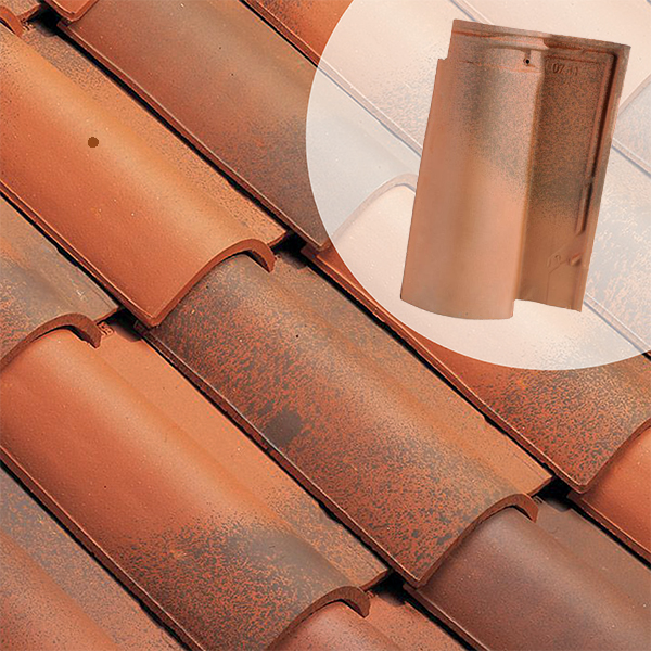 Tuile Médiane Plus terre cuite à double emboîtement - EDILIANS 101 ...