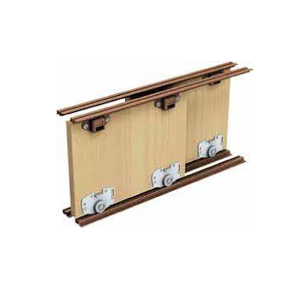 Ensemble pour porte coulissante de placard Pico 26 Mantion pour 2 panneaux de 25 kg