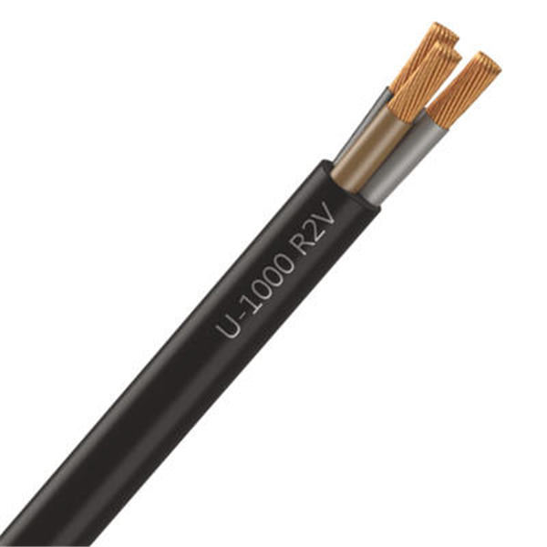 Câble électrique semi-rigide U-1000 R2V 3G2,5 - Nexans - Touret de 150 ...