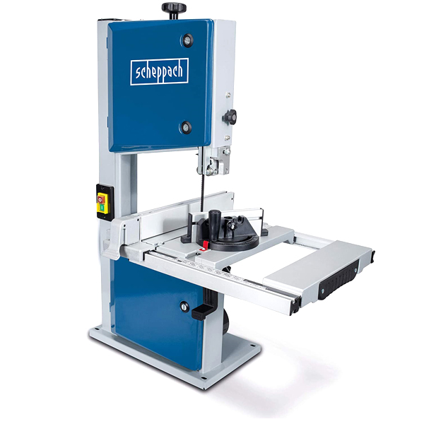 Scie à ruban 250 mm Scheppach 500W HBS261 avec 2 Lames