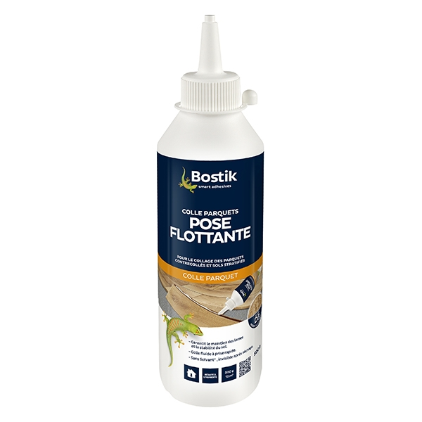 Colle vinylique assemblage pose parquet flottant sol stratifié 500 ml